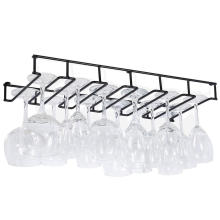 Hot sale metal Wall mounted wine glass rack bottle holder wire hanging rack